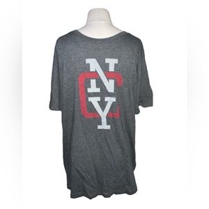 ☠️5/$20☠️OLD NAVY | MENS GREY SHORT SLEEVE NYC SHIRT